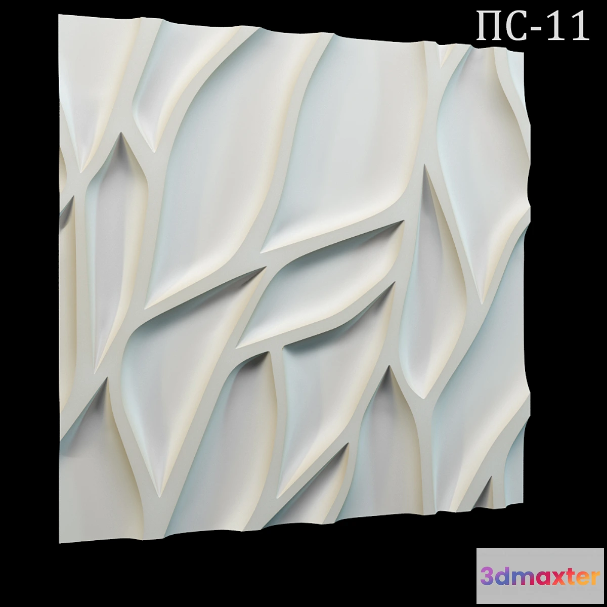 1286996 - Decorative 3D panel PS-11 3D Max