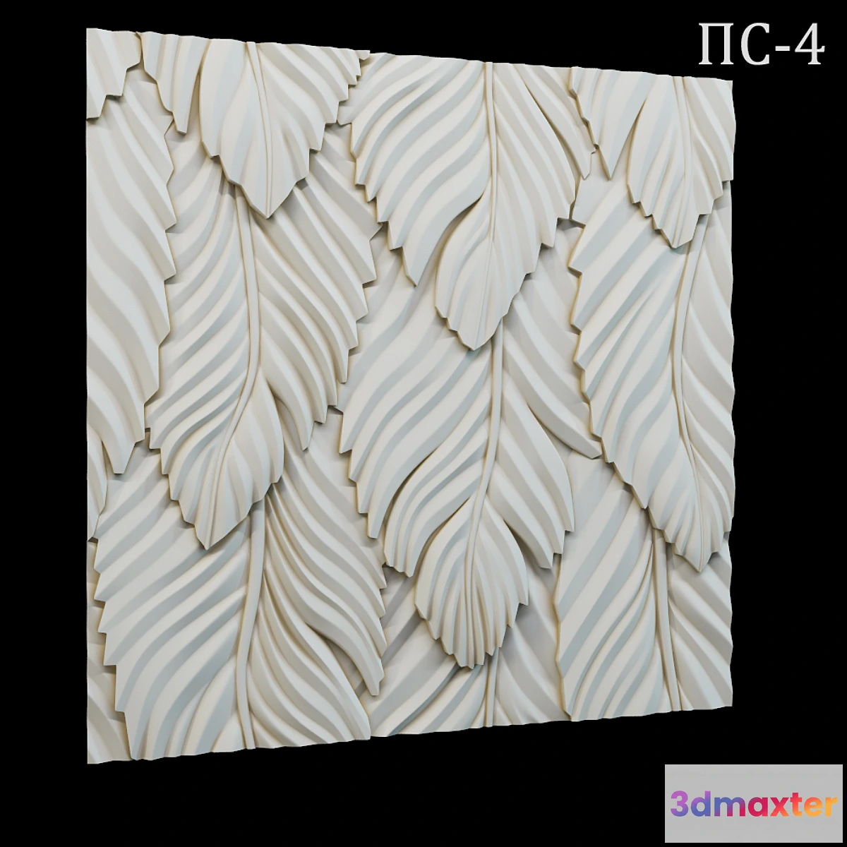 1289462 - Decorative 3D panel PS-4 3D Max