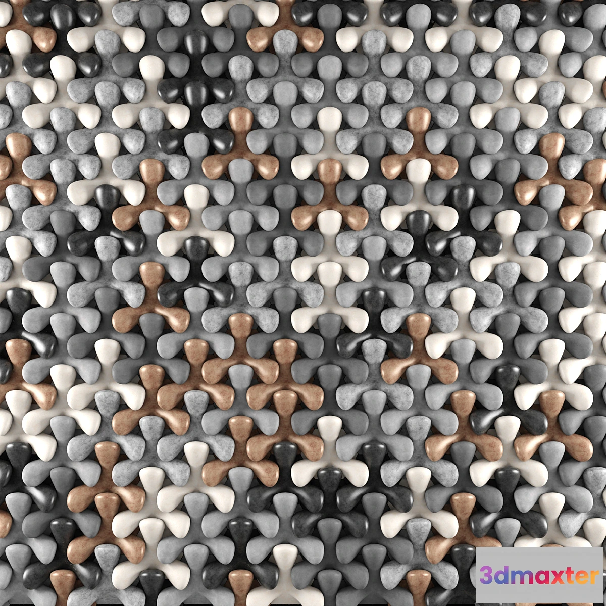 1315676 - Sergey Makhno Tetrapod Tiles 3D Max