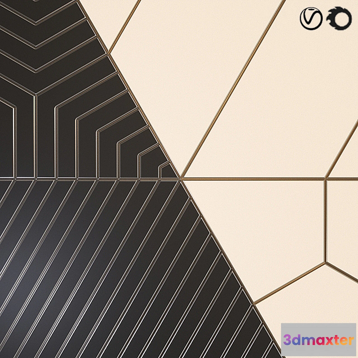 1316922 - 3d panel TRIA BY OLGA CHEBANOVA - No.2 3D Max