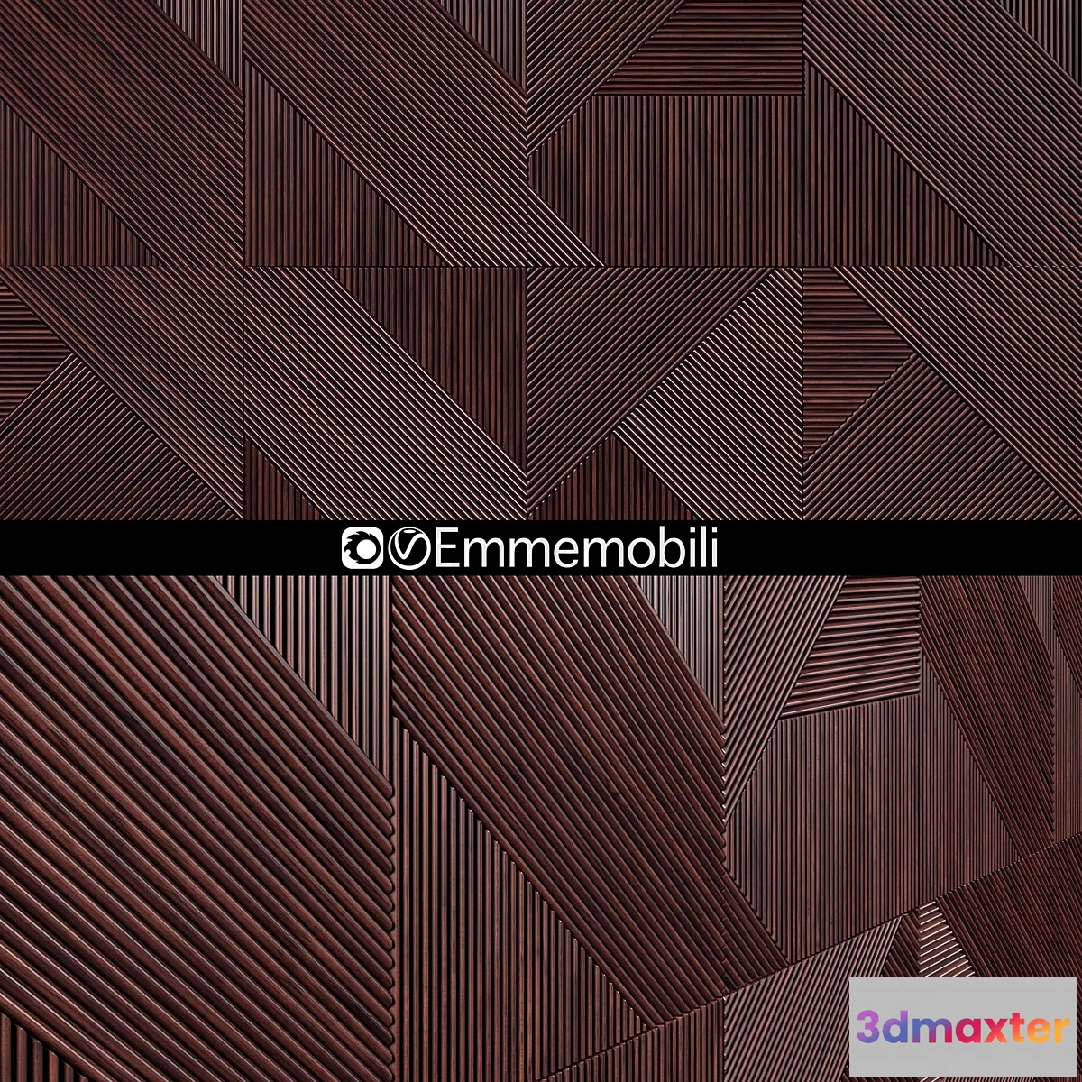 1399012 - Emmemobili STRIPES BOISERIE panels 3D Max