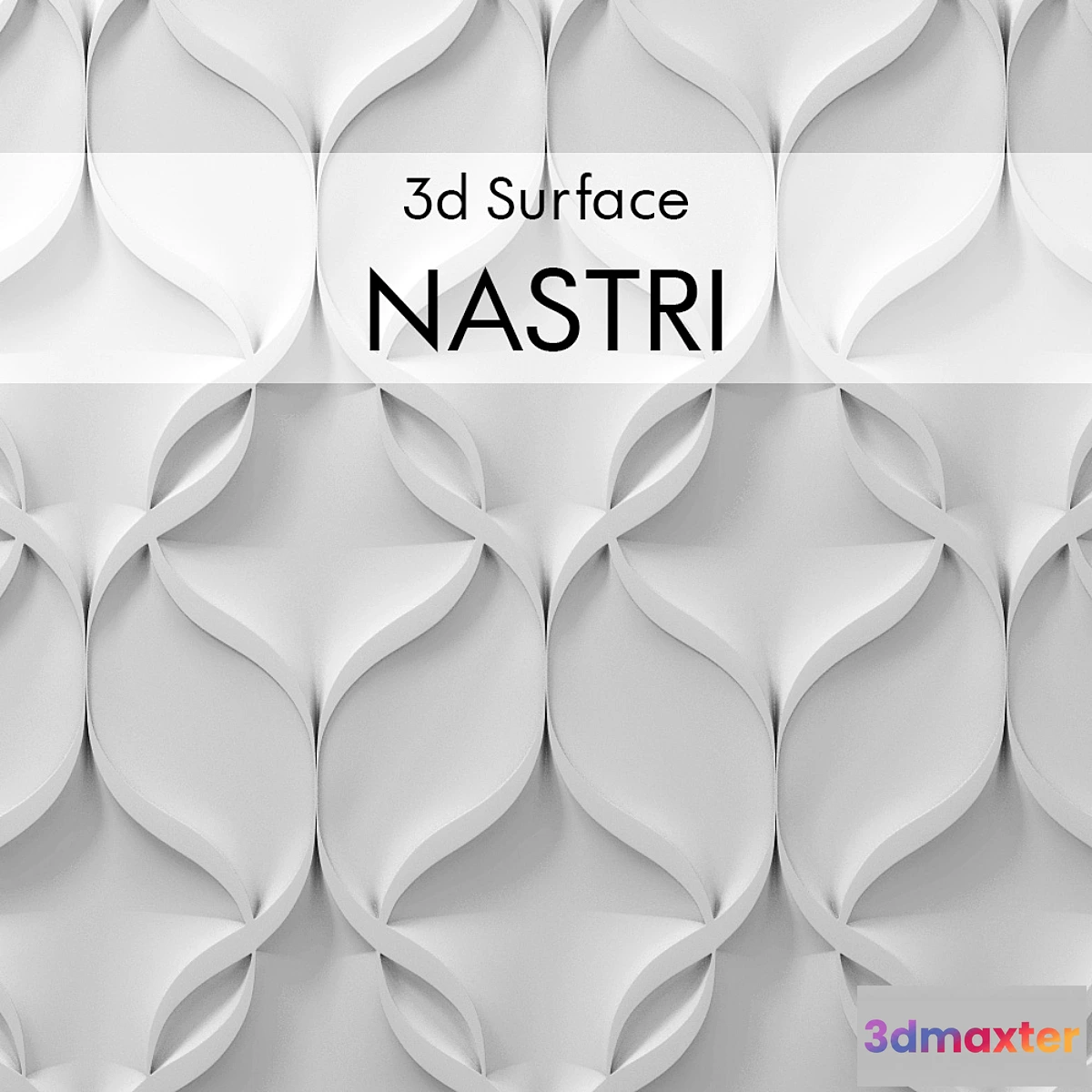 1404528 - Decorative panels 3D Surface NASTRI 3D Max