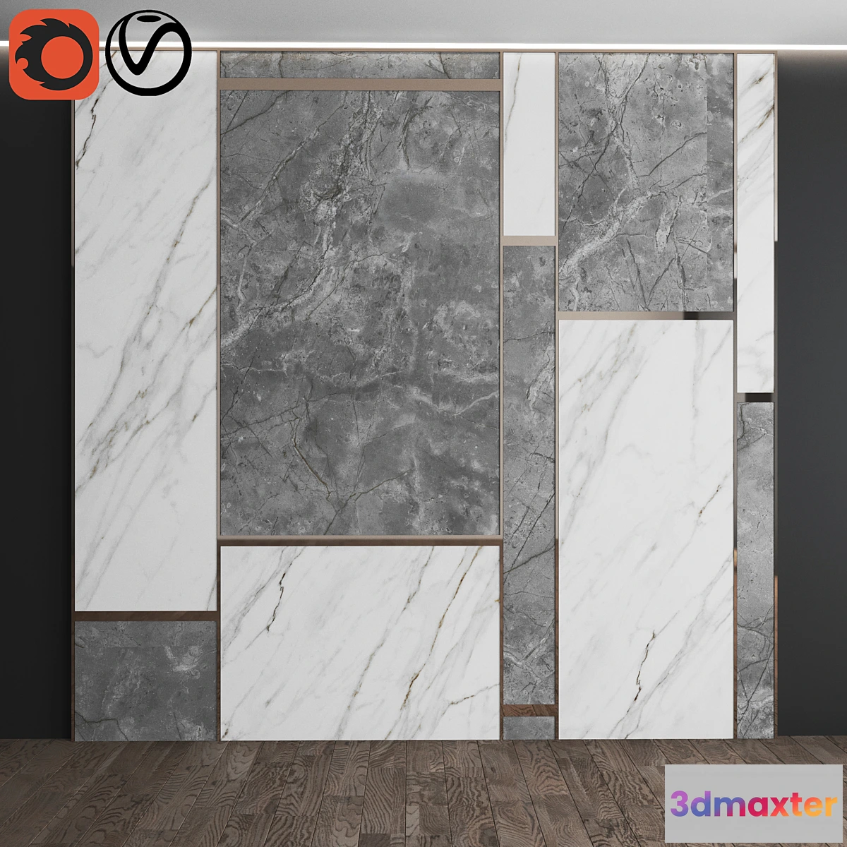 1406092 - marble panel 5 3D Max