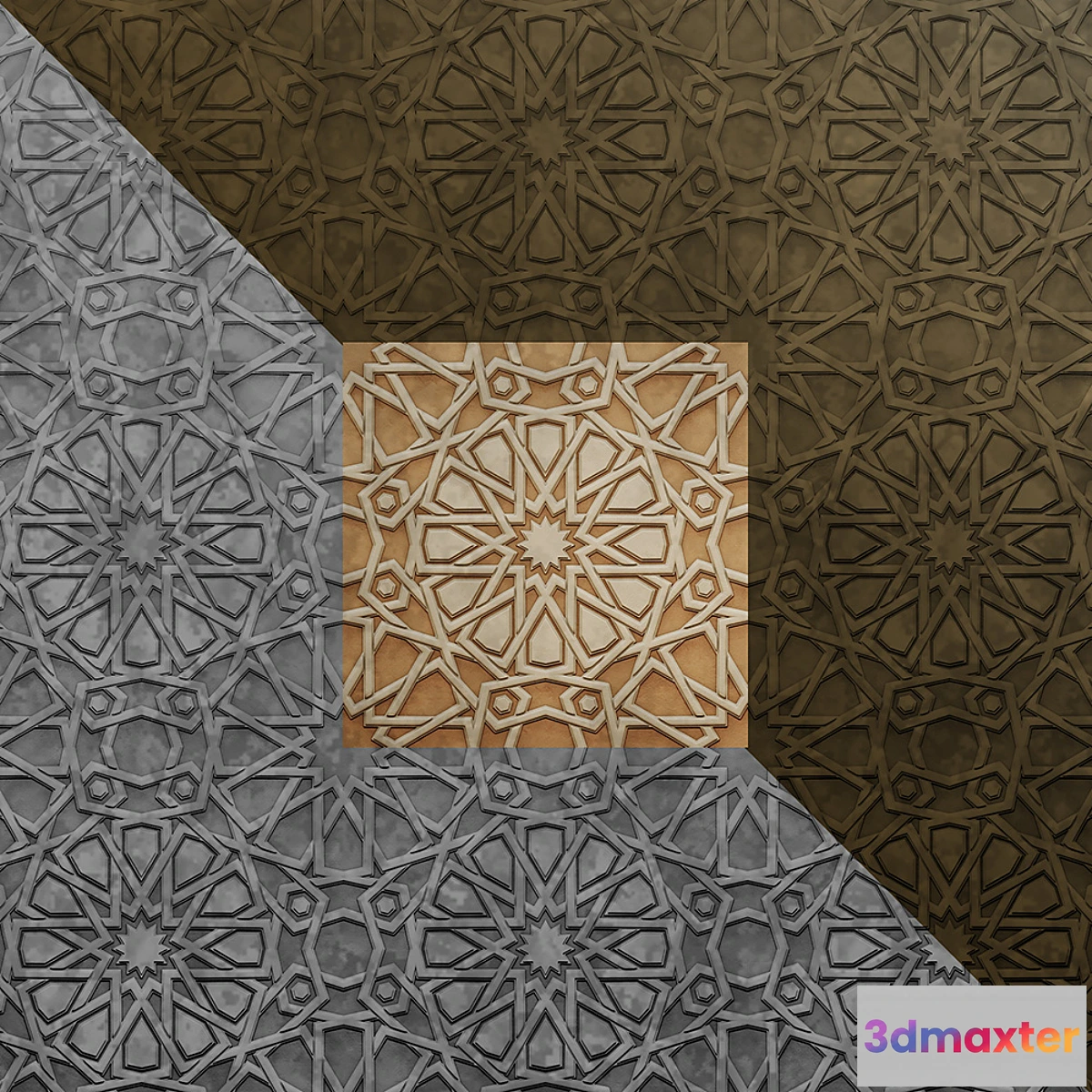 1408504 - East ornament 3D Max