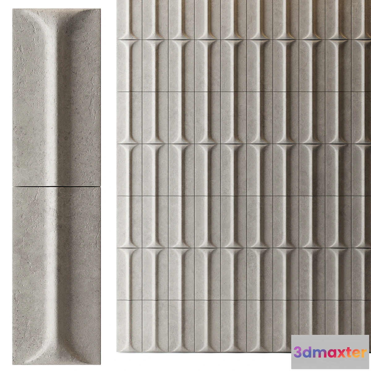 1417456 - Wall panels 01 3D Max