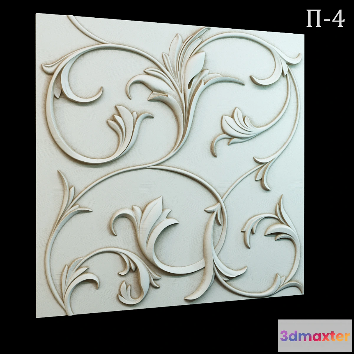 1461228 - Decorative 3D panel P-4 3D Max