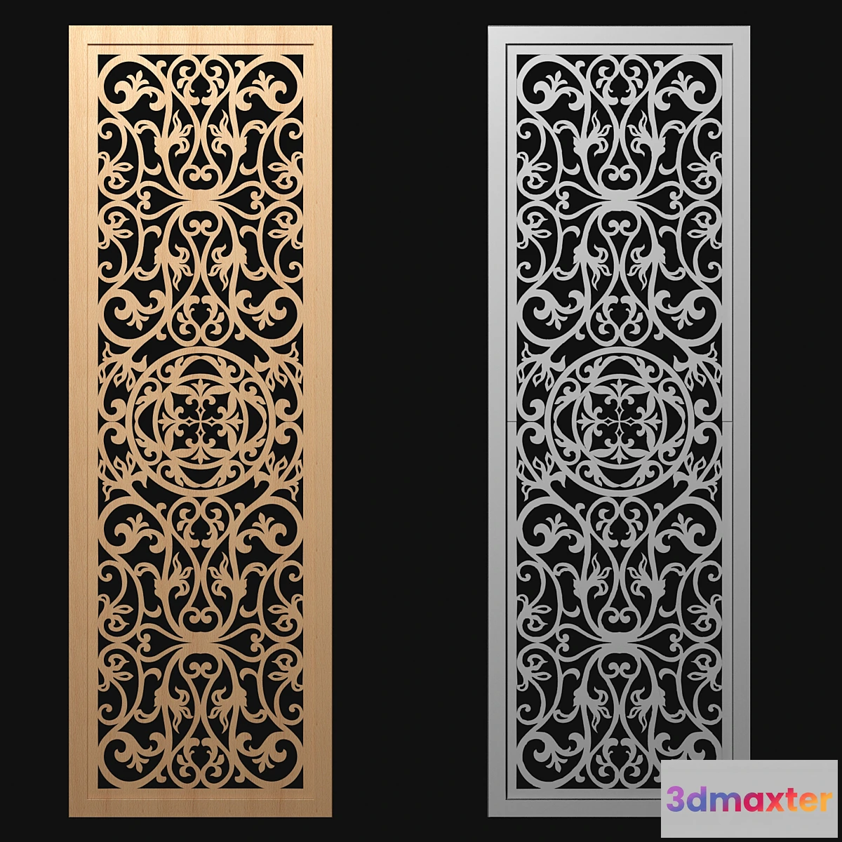 1471160 - decorative panel-partition 3D Max