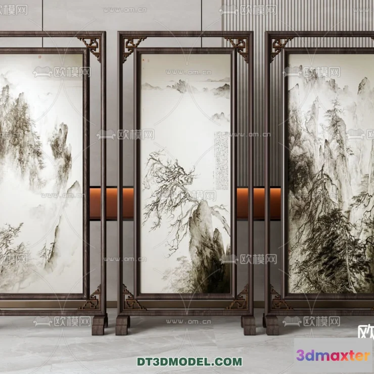 1515442 - Decoration - 3D Panel - 3D Model For Interior Design - 891 3D Max