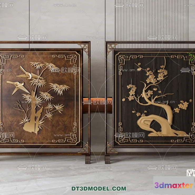 1515450 - Decoration - 3D Panel - 3D Model For Interior Design - 895 3D Max