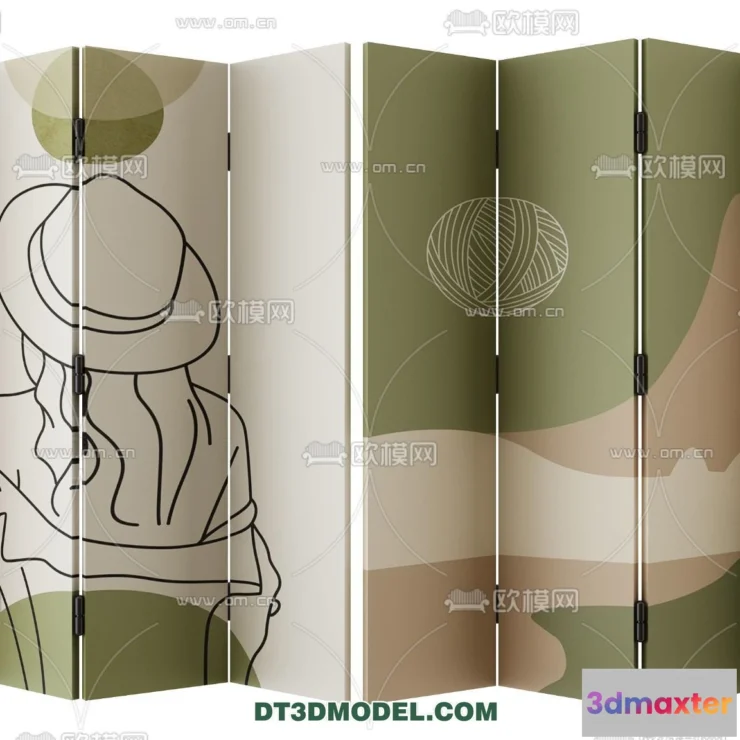 1515492 - Decoration - 3D Panel - 3D Model For Interior Design - 916 3D Max