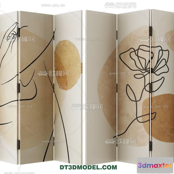 1515494 - Decoration - 3D Panel - 3D Model For Interior Design - 917 3D Max