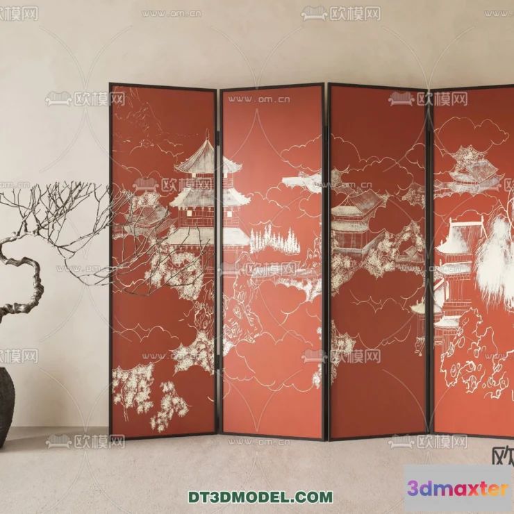 1515524 - Decoration - 3D Panel - 3D Model For Interior Design - 932 3D Max