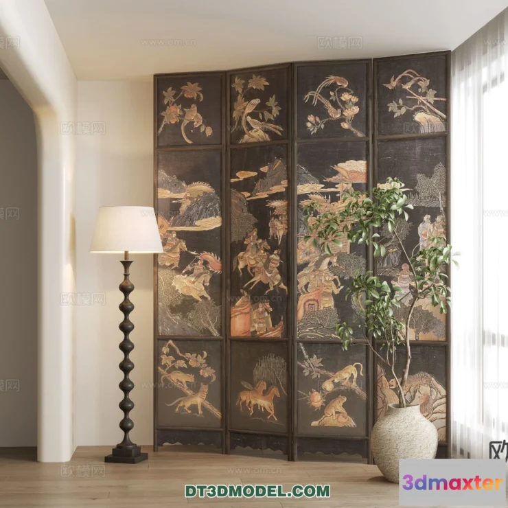 1515552 - Decoration - 3D Panel - 3D Model For Interior Design - 946 3D Max