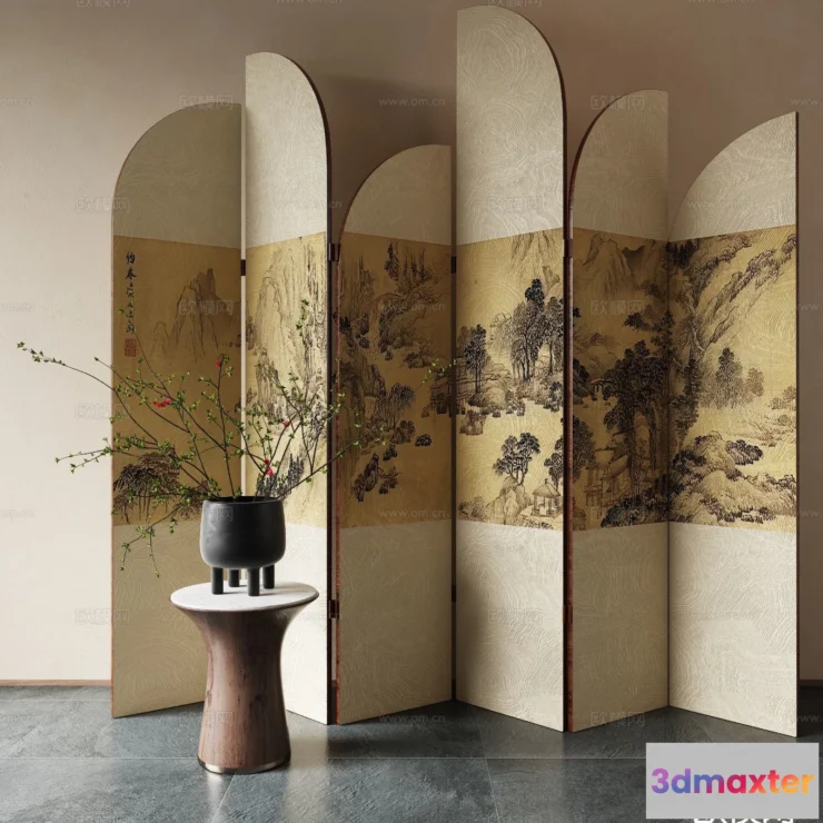 1515558 - Decoration - 3D Panel - 3D Model For Interior Design - 949 3D Max