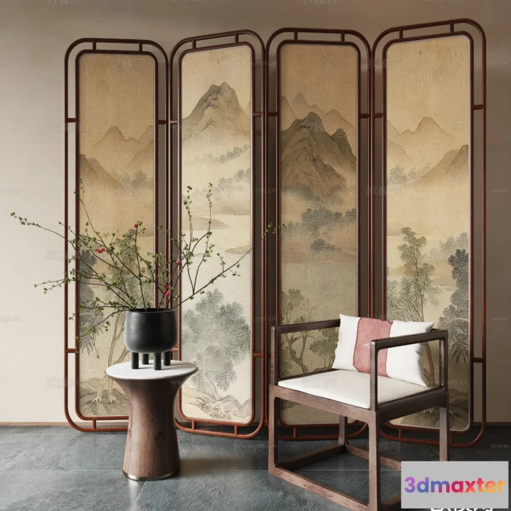 1515560 - Decoration - 3D Panel - 3D Model For Interior Design - 950 3D Max