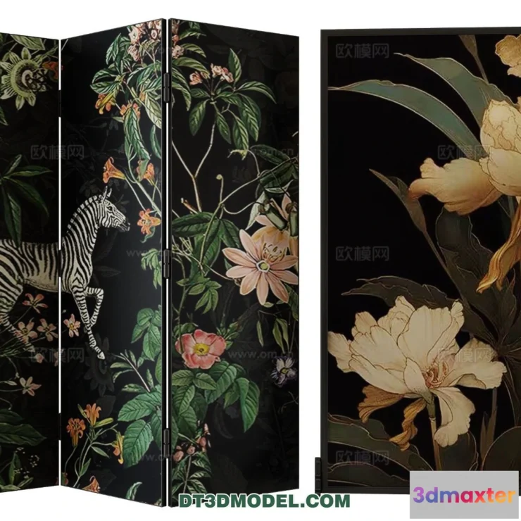 1515562 - Decoration - 3D Panel - 3D Model For Interior Design - 951 3D Max