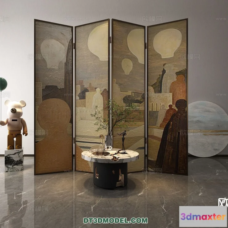 1515566 - Decoration - 3D Panel - 3D Model For Interior Design - 953 3D Max