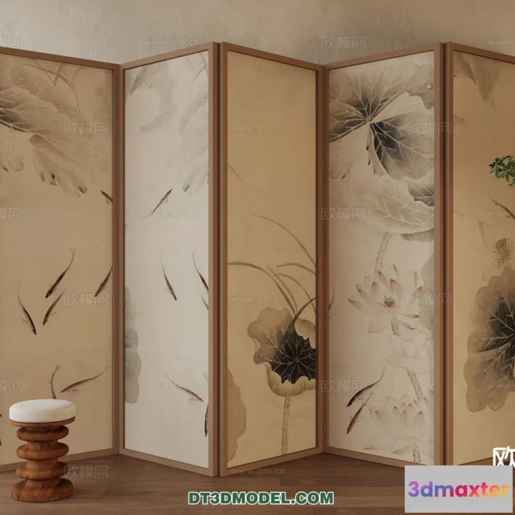 1515600 - Decoration - 3D Panel - 3D Model For Interior Design - 970 3D Max