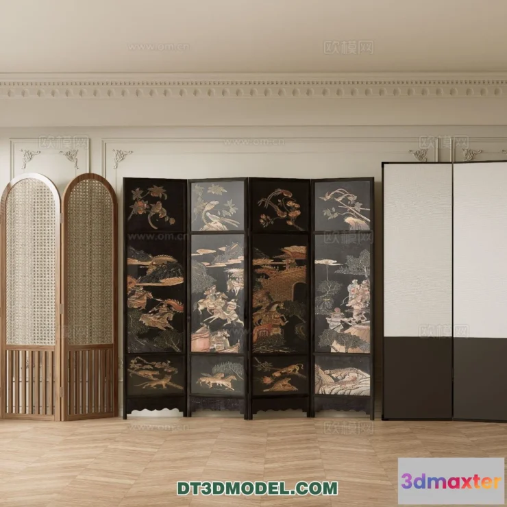 1515606 - Decoration - 3D Panel - 3D Model For Interior Design - 973 3D Max