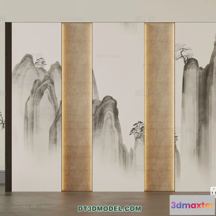 1515616 - Decoration - 3D Panel - 3D Model For Interior Design - 978 3D Max