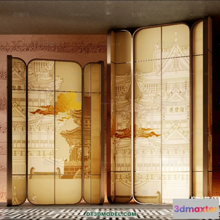 1515630 - Decoration - 3D Panel - 3D Model For Interior Design - 985 3D Max