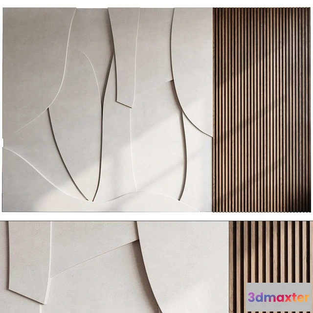 1540839 - Modern 3d Wall Panel 34 3D Max