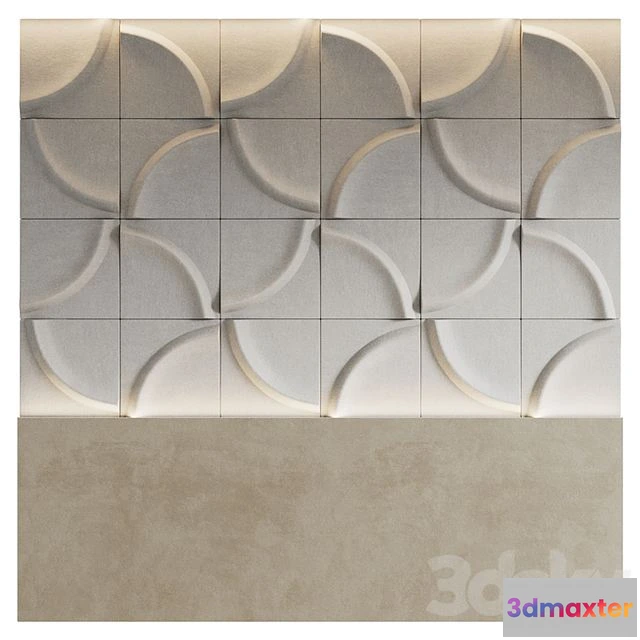 1551401 - GAIA Acoustic Wall Panel by Blastation 3D Max