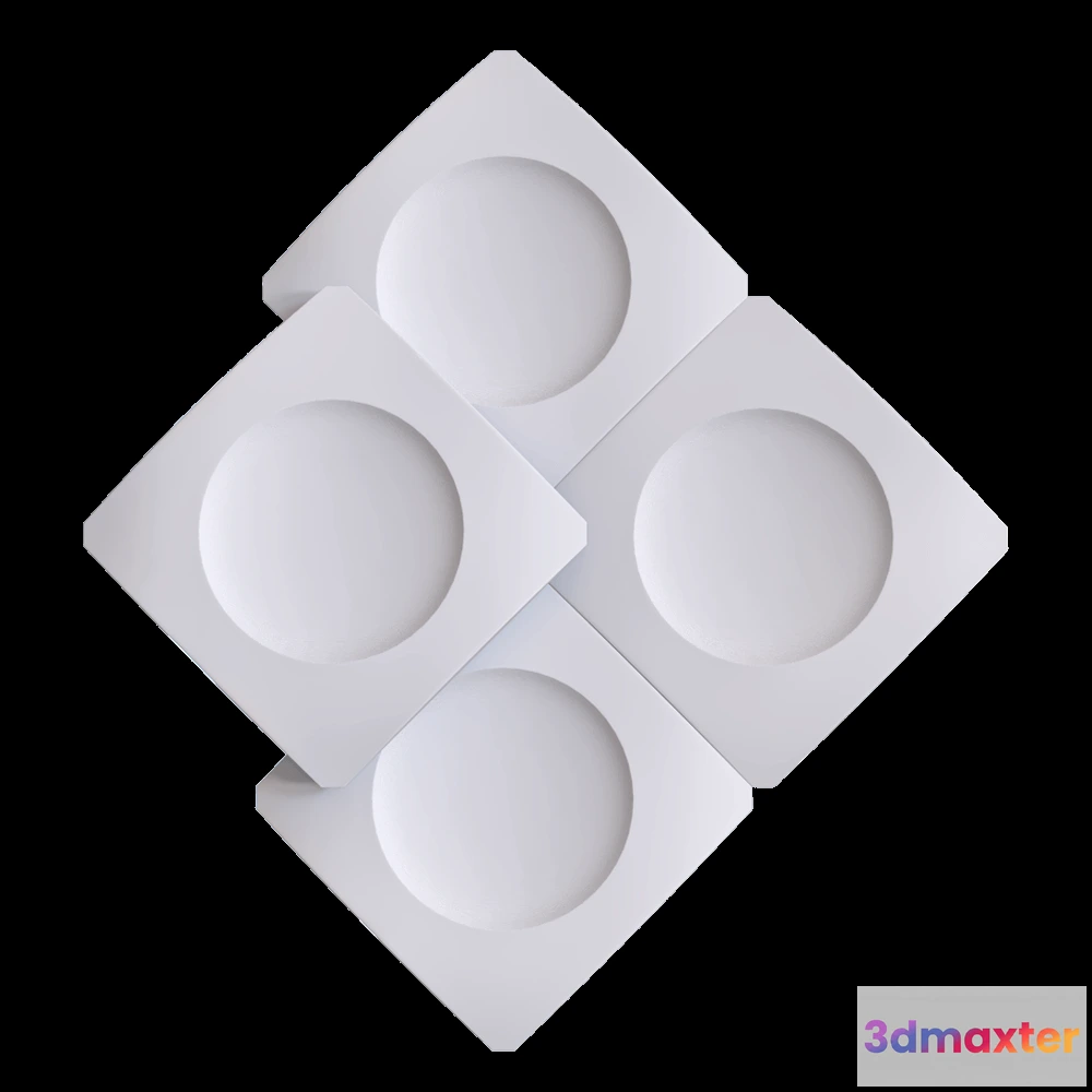 1592088 - Art Dekor - 3D panel M-412 3D Max