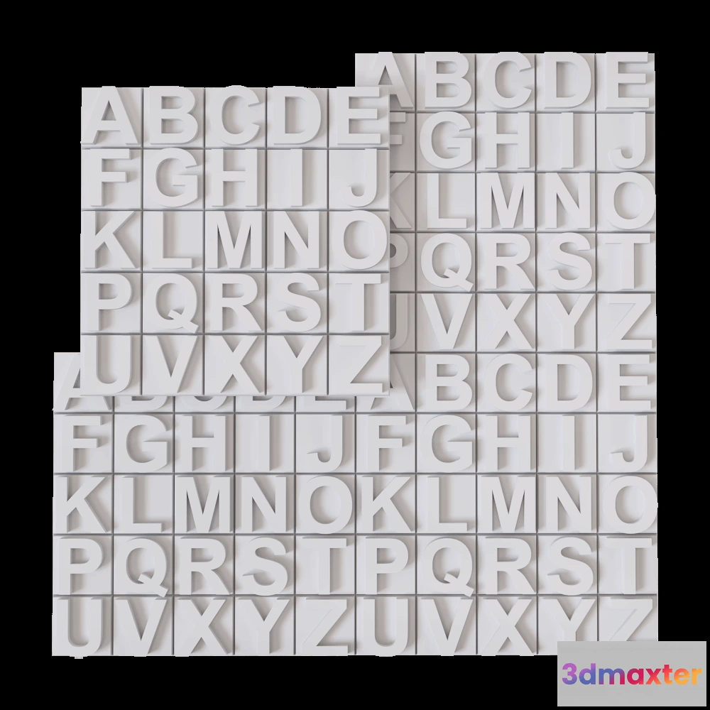 1592092 - Art Dekor - 3D panel F-114 3D Max