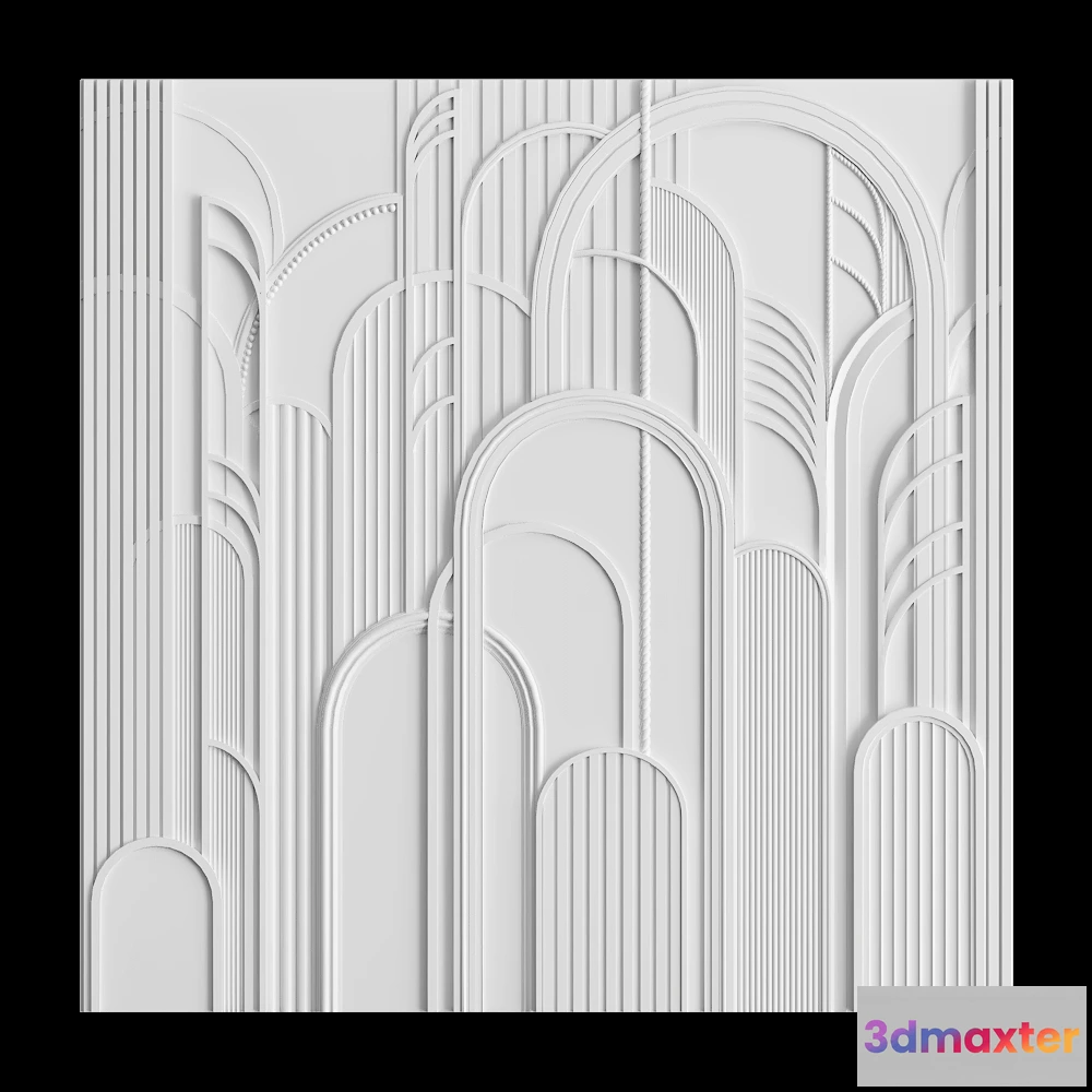 1592114 - Artpole - 3D panel ARTPOLIS 3D Max