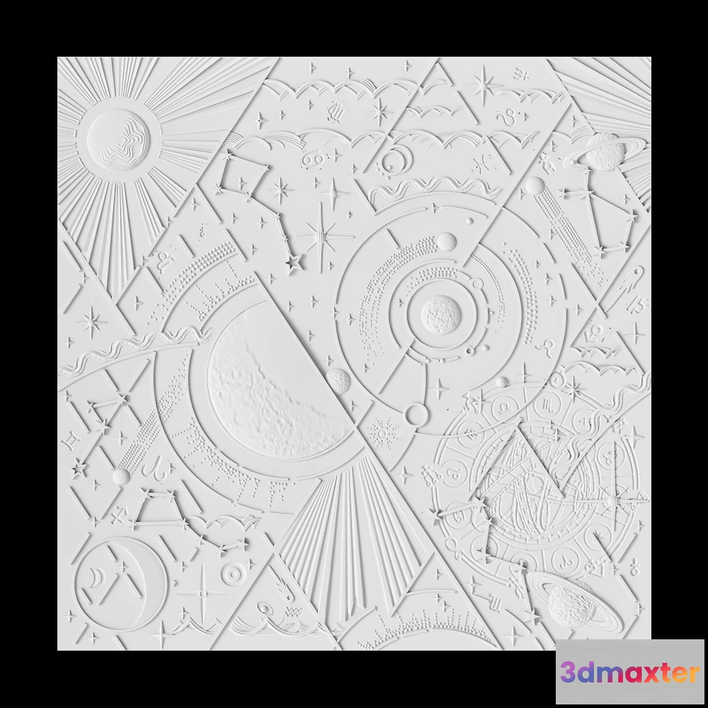 1592124 - Artpole - 3D panel KASSIOPEA 3D Max