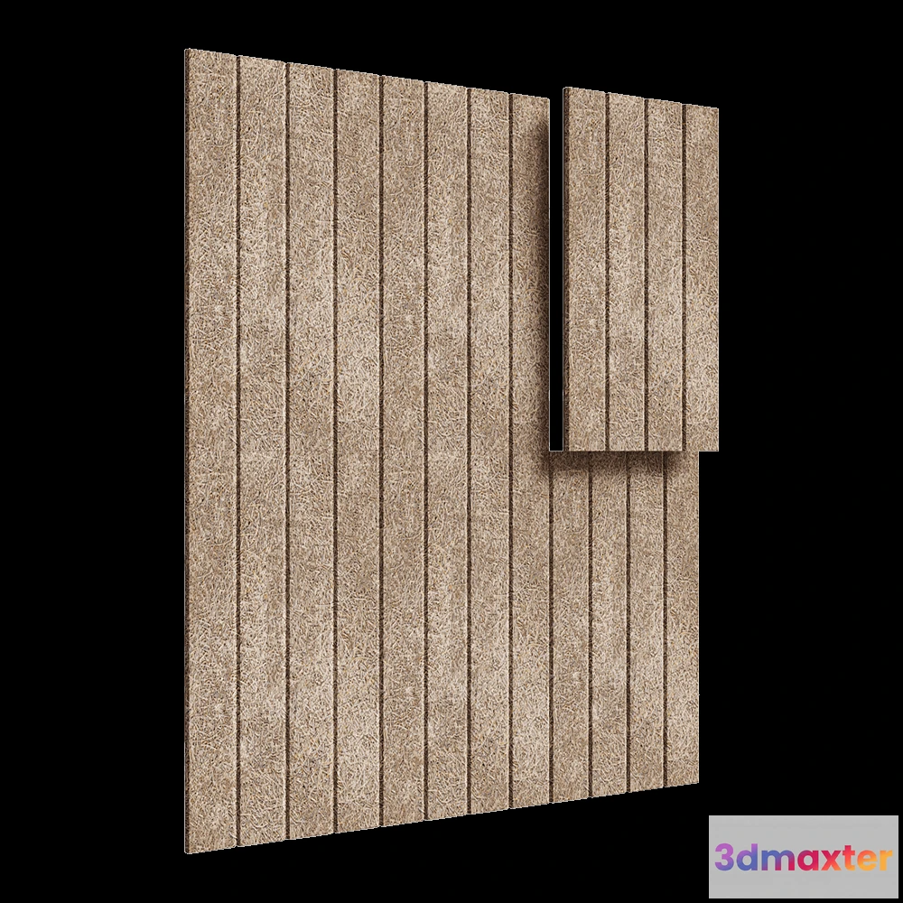 1592144 - BAUX - Acoustic panel Wood Wool Lines 3D Max