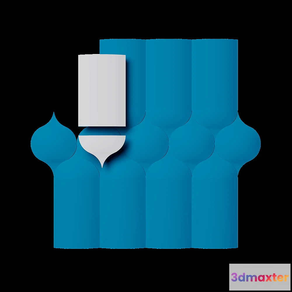 1592202 - Deco Line - Deco Line Crystal Symphony C 3D Max