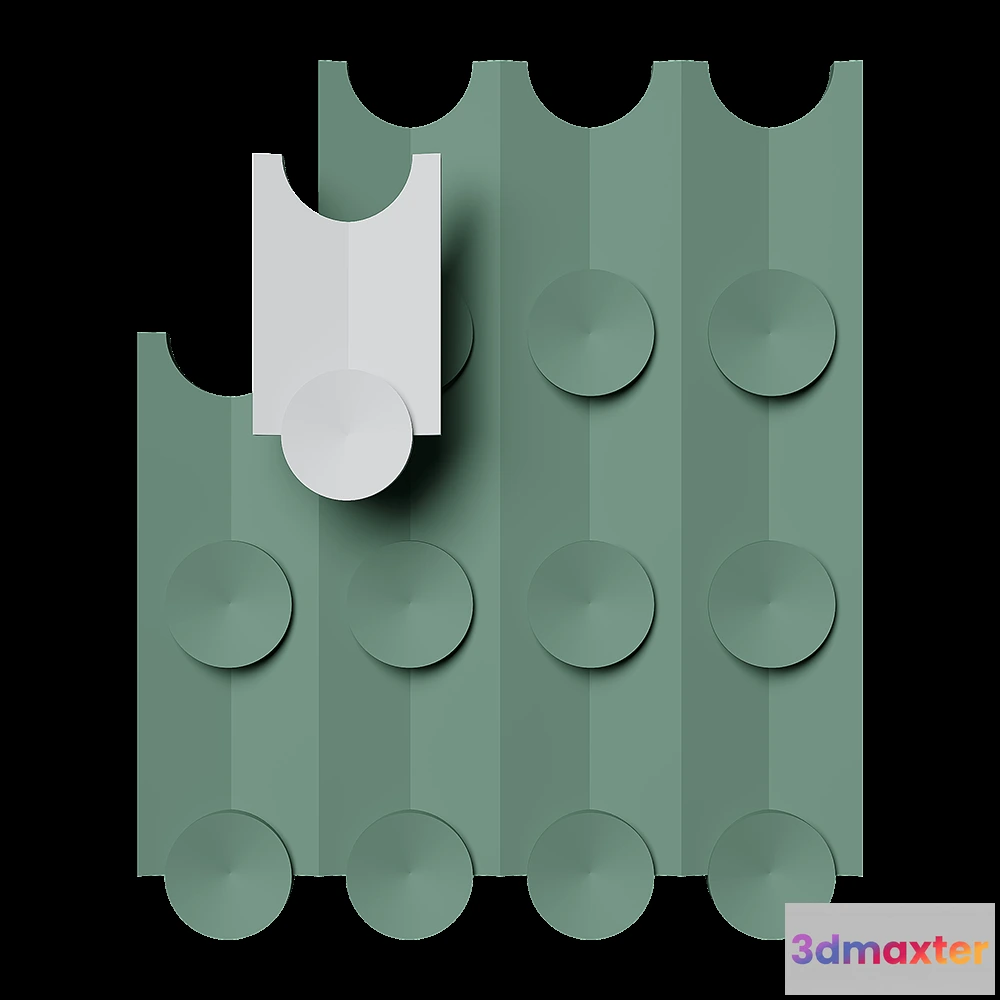 1592208 - Deco Line - Deco Line Octopus 3D Max