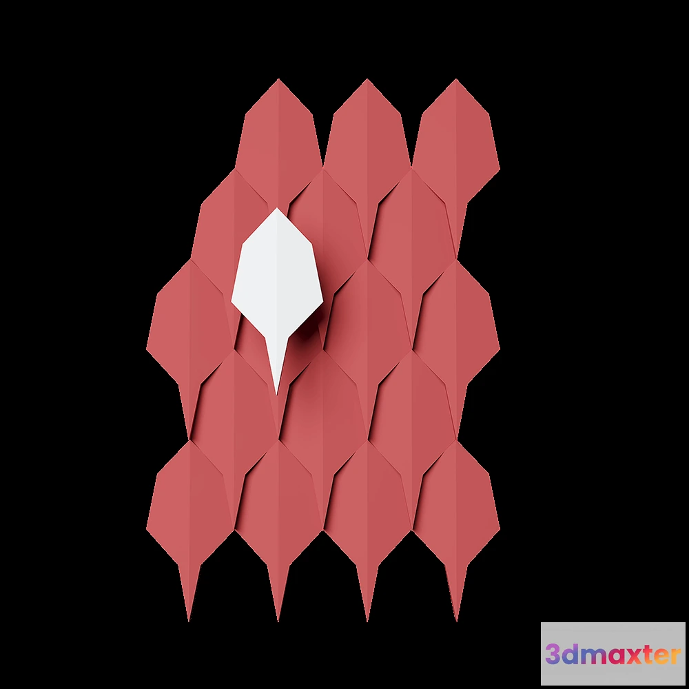 1592226 - Deco Line - Deco Line Dragon Scale D 3D Max