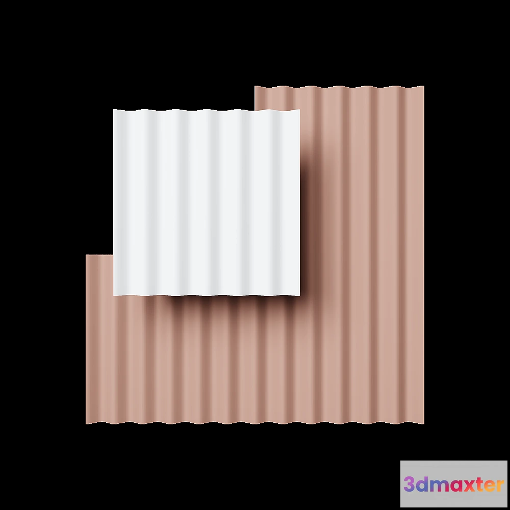 1592244 - Deco Line - Deco Line Small Wave 3D Max