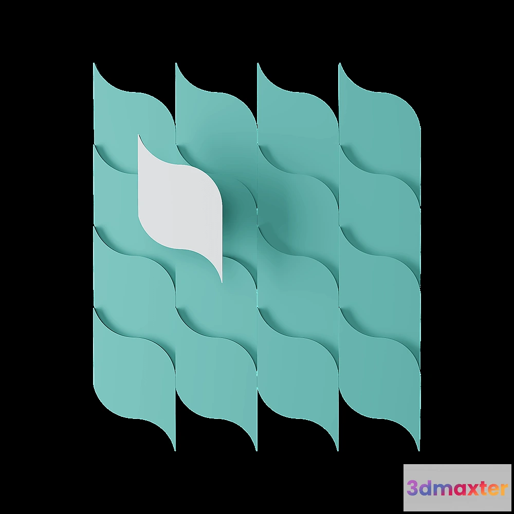 1592432 - Deco Line - Deco Line Drop 3D Max