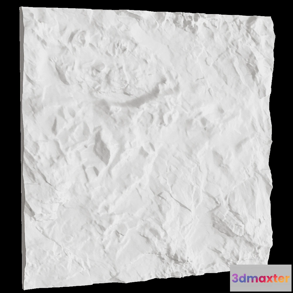 1592506 - Gesso 3D - Wall panel Island 1 3D Max