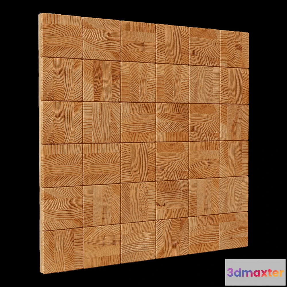1592706 - decoration - Wall panel Mosaic Natural 3D Max