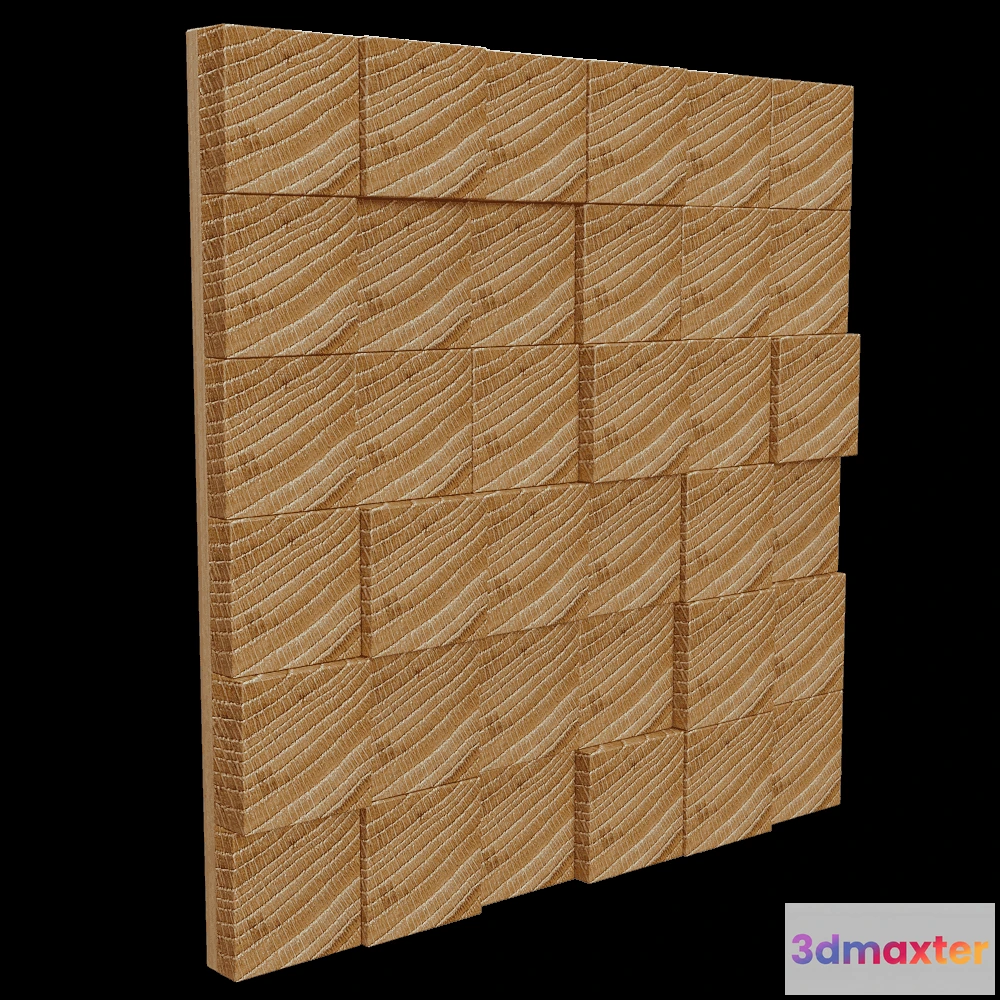 1592708 - decoration - Wall panel Mosaic Lacuare 3D Max