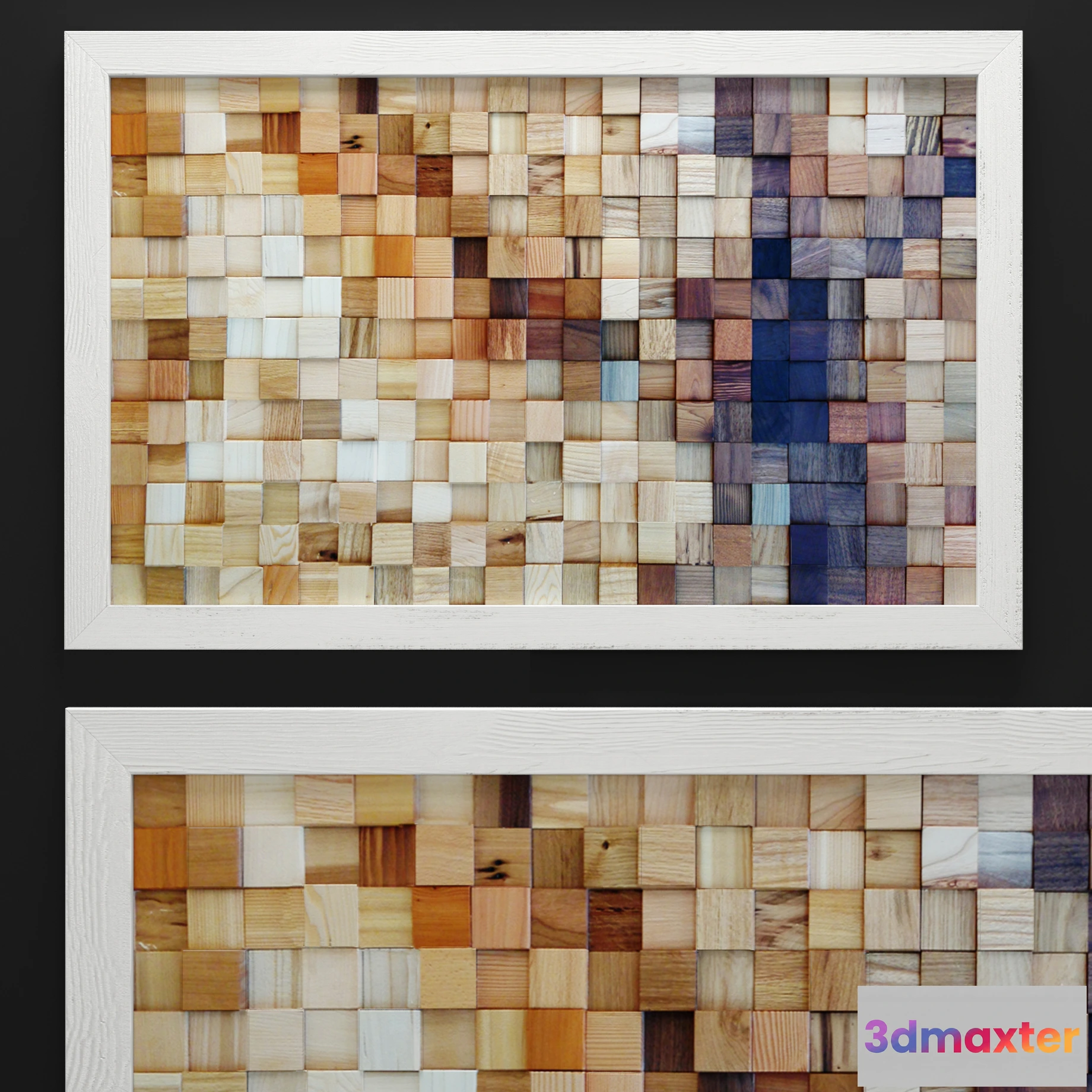 1592716 - decoration - Panel wood 05 3D Max