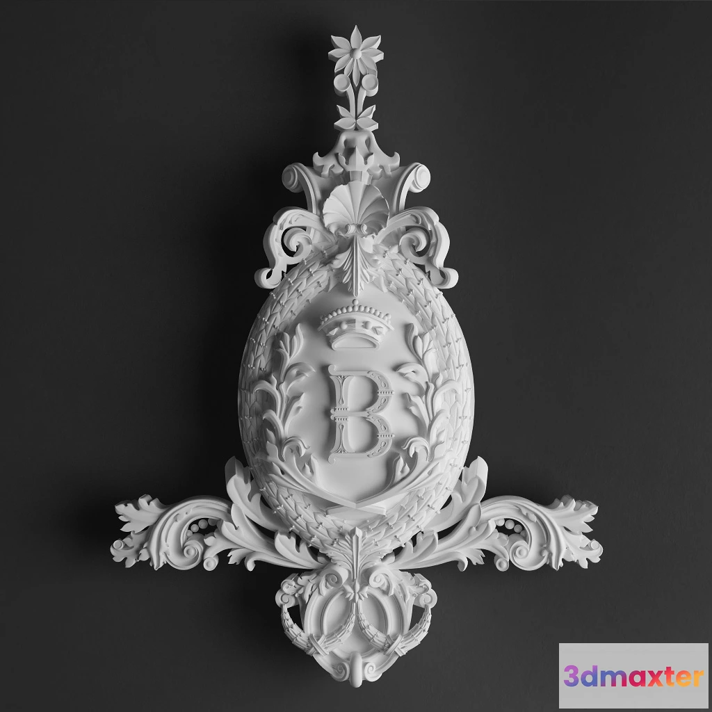 1592720 - decoration - Monogram V3 3D Max