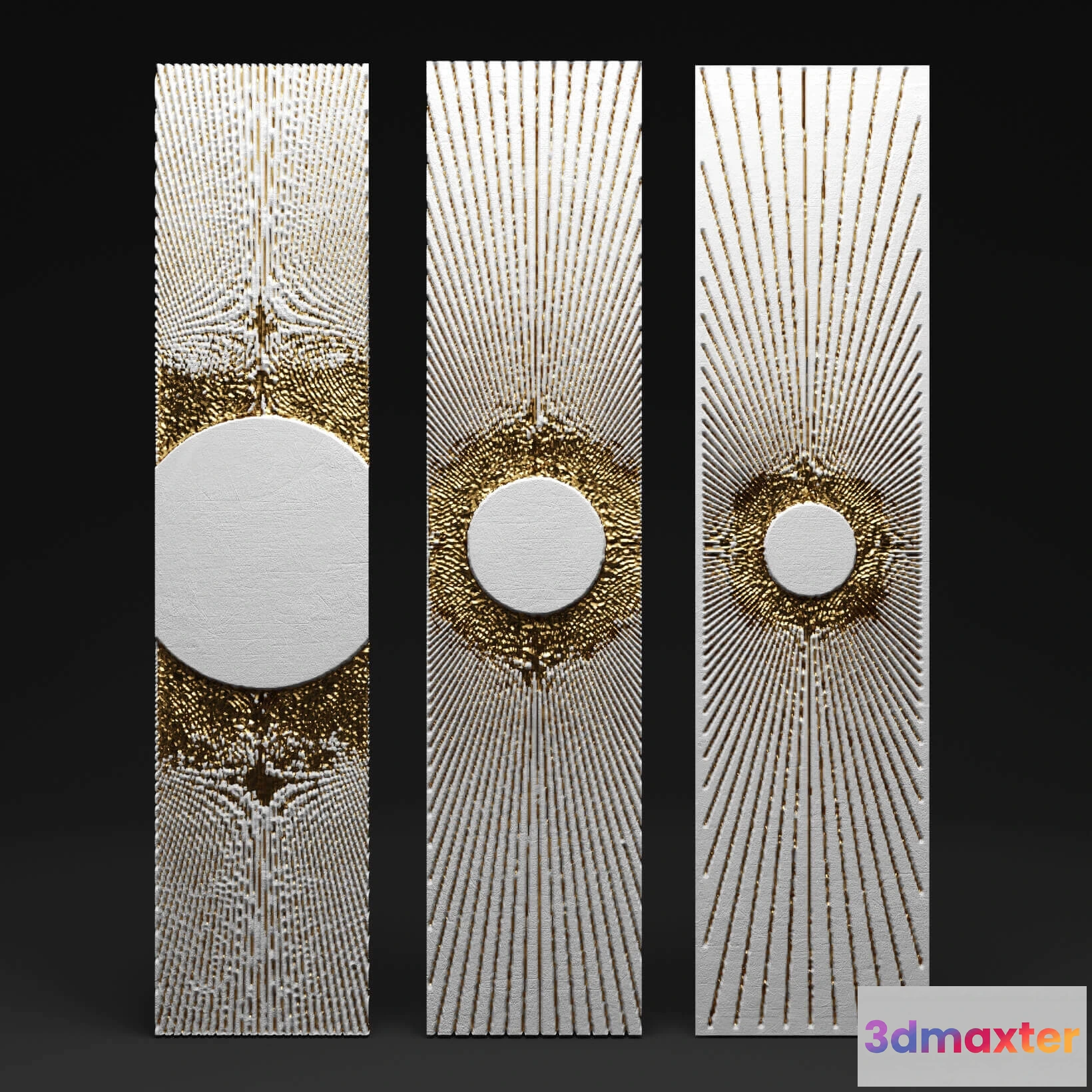 1592722 - decoration - 3D panel 625 3D Max