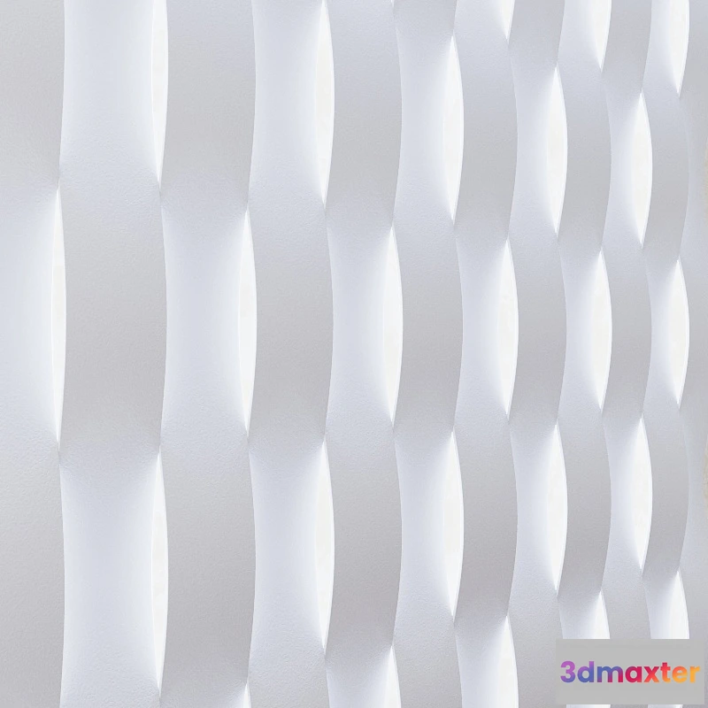 1592776 - decoration - Lightweight 3D wall panels 3D Max