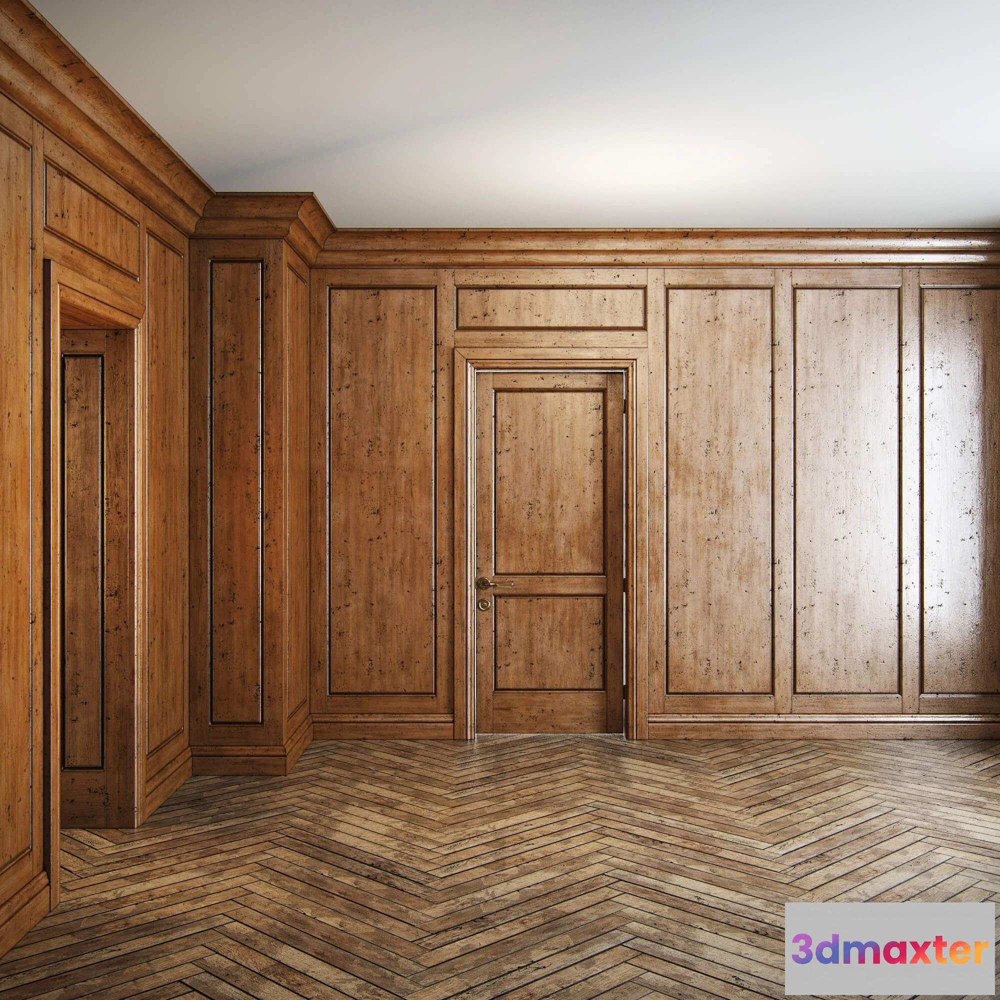 1592780 - decoration - Wood panels 1 3D Max