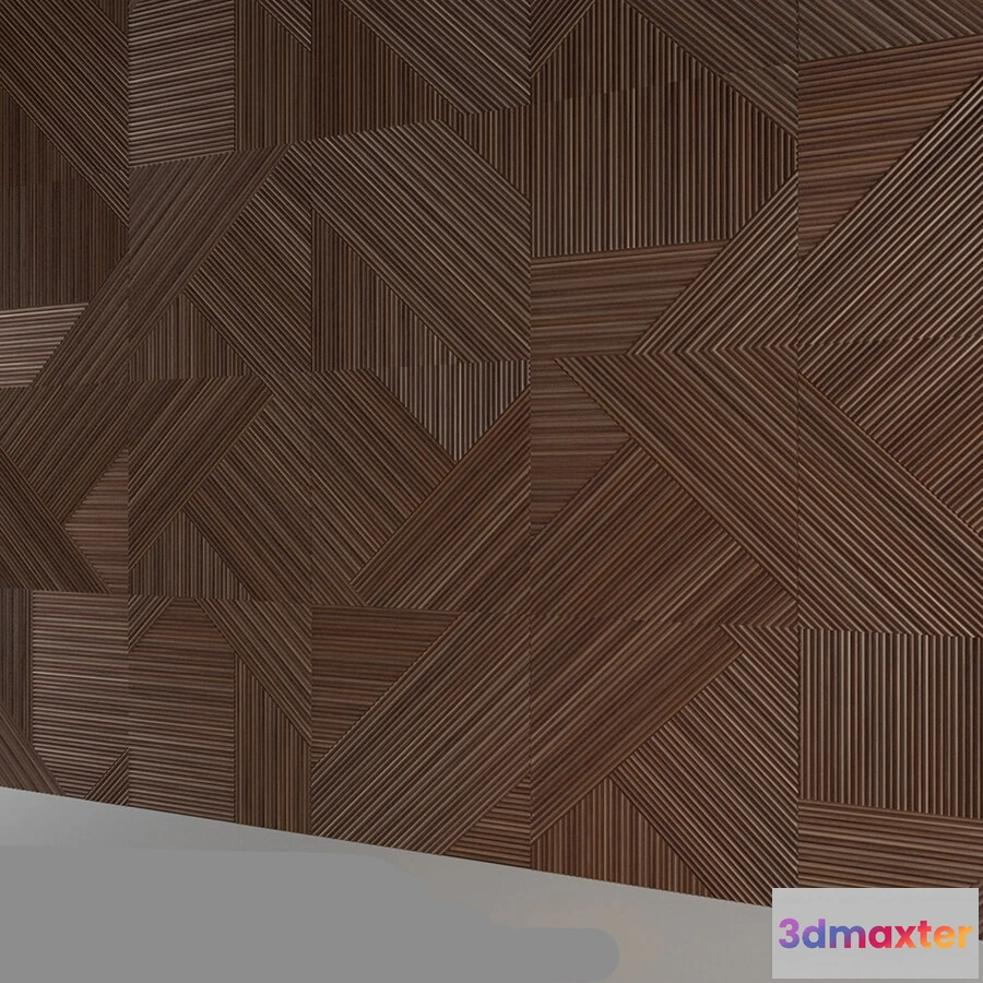 1592784 - decoration - Emmemobili Stripes Boiserie 3D Max