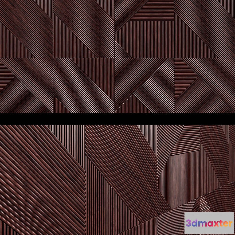 1592794 - decoration - Emmemobili Stripes Boiserie panels 3D Max