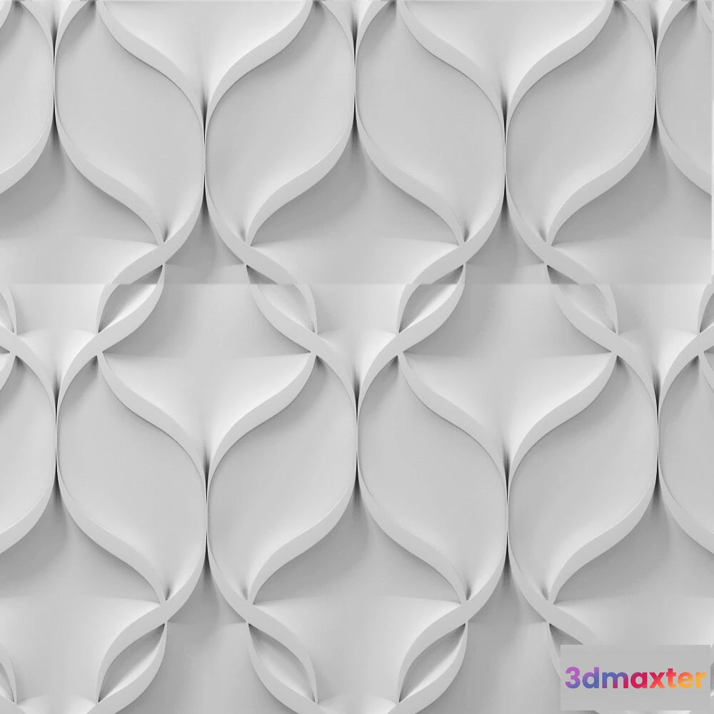 1592812 - decoration - Decorative panels 3D 3D Max