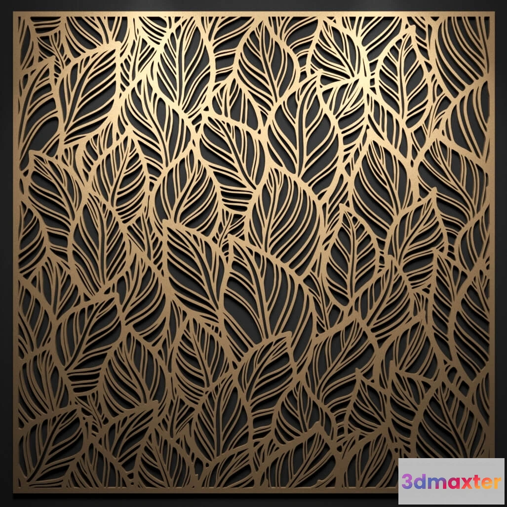 1592826 - decoration - Decorative panel 3 3D Max