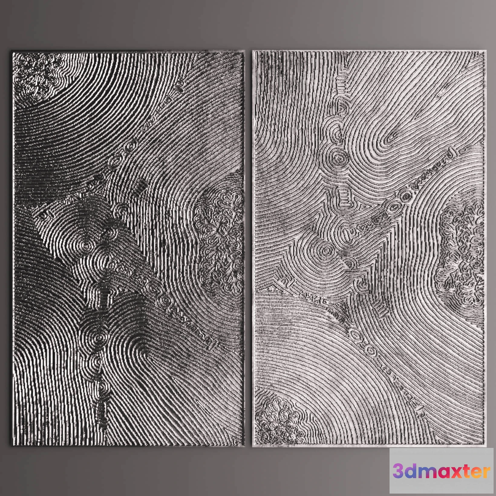 1592866 - decoration - Decor for wall 3D Max